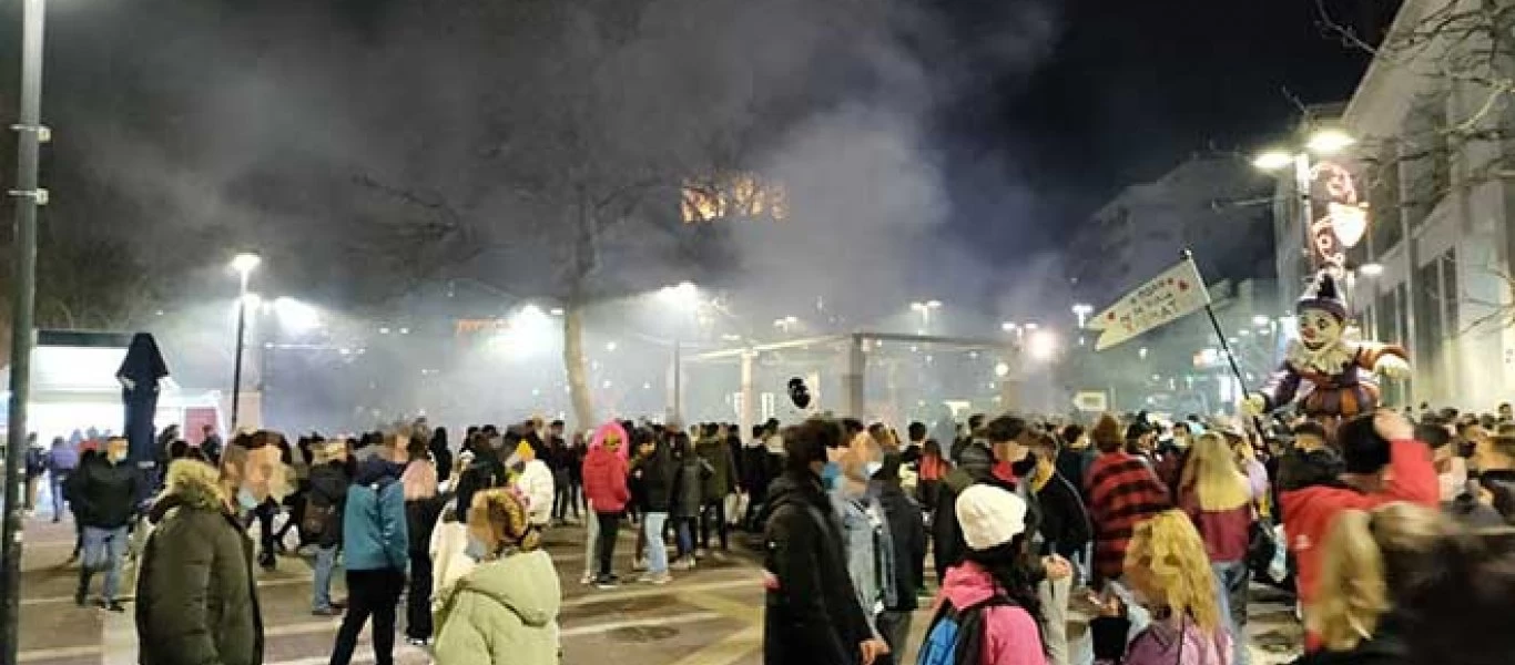 Ξάνθη: Έτσι γιόρτασε ο κόσμος το καρναβάλι παρά τις κυβερνητικές απαγορεύσεις